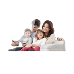 Binnenpost 7" basic, wit