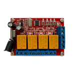 Ontvanger draadloos, 4x input